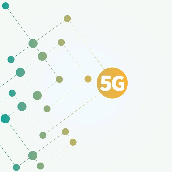 5g Internet Social Media Networking Technology High-speed — Stockový vektor