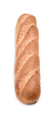 uzun somun beyaz arkaplanda izole