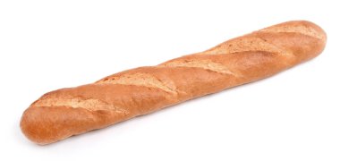 uzun somun beyaz arkaplanda izole