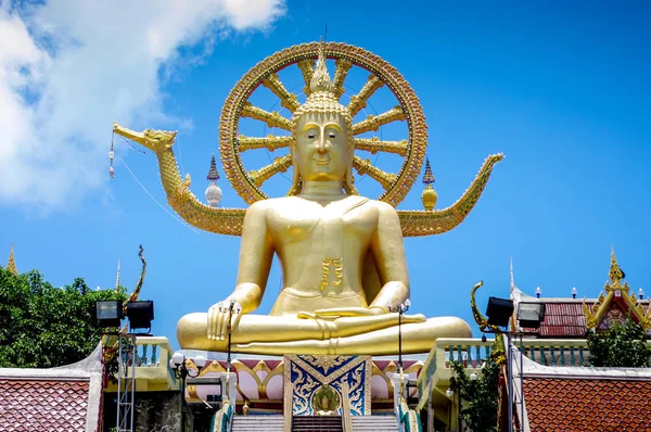 Grand temple de Bouddha sur l'île de Samui — Photo