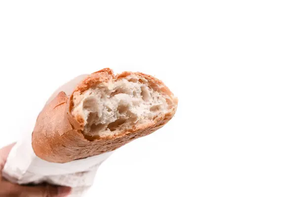 Pan largo aislado sobre fondo blanco — Foto de Stock