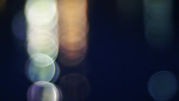 Абстрактный боке-свет — стоковое видео