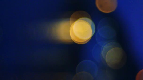 Abstract bokeh light, Inclinazione — Video Stock