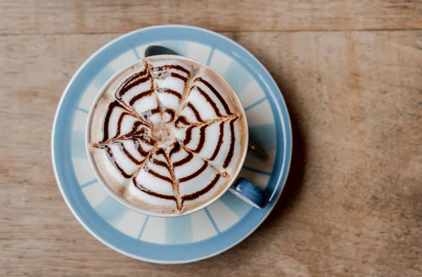 Cafe Mocha, en iyi manzaralı güzel sıcak kahve