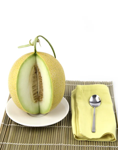 Fruta de melão pronta para comer — Fotografia de Stock
