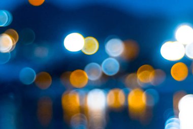 Soyut renkli bokeh ışık arkaplanı