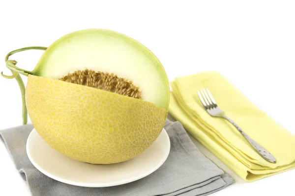 Fruta de melão pronta para comer — Fotografia de Stock