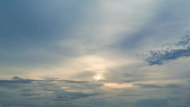 Clouds formation time lapse — Stock Video