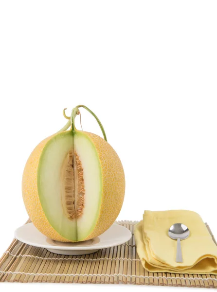 Fruta de melón lista para comer —  Fotos de Stock