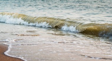 Güzel sıçramasına deniz sörf