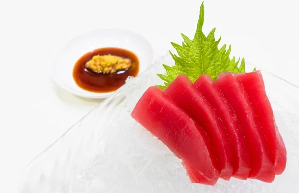 美味的鲜鱼, 生鱼片日本料理 — 图库照片