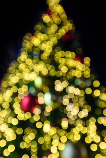 Bella luce di Natale con defoused — Foto Stock