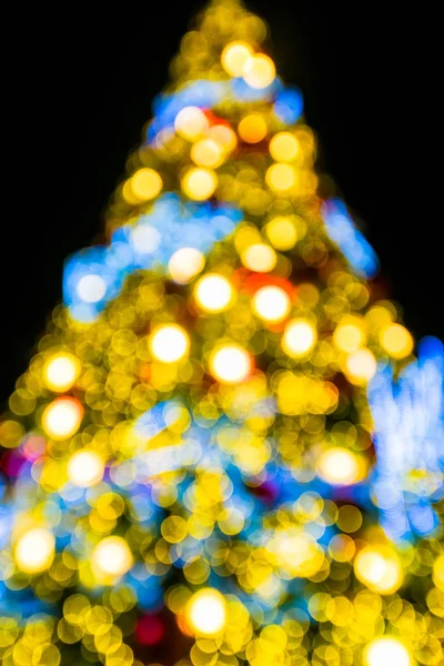 Ωραία Χριστούγεννα φως με defoused — Φωτογραφία Αρχείου