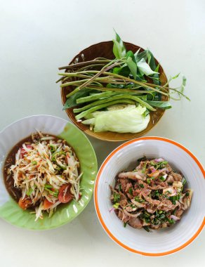 Izgara domuz salata slayt 