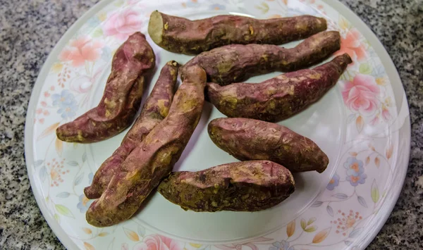 Roated tatlı patates çanağı — Stok fotoğraf