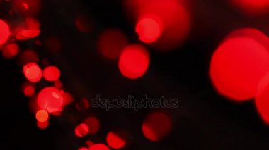 Kırmızı bokeh açık renkli