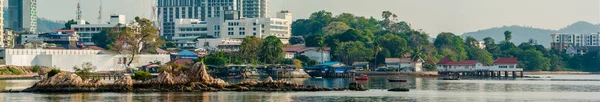 Panoramic view of Sriracha beach — Stock Photo, Image