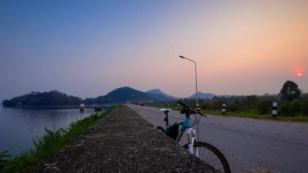 Chonburi Thailand Março Tempo Limite Pessoas Andando Reservatório Bangpra Março — Vídeo de Stock