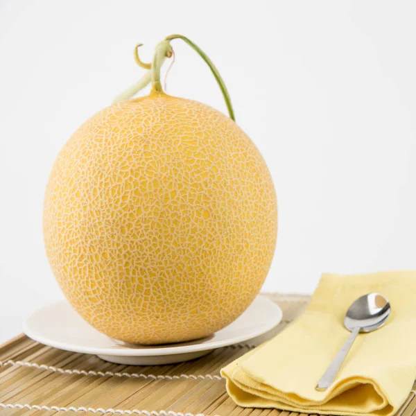 Fruta de melão pronta para comer — Fotografia de Stock