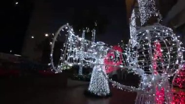 Noel aydınlatma dekorasyon (açı formu) 