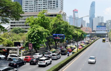 Phayathai yolunda raffic