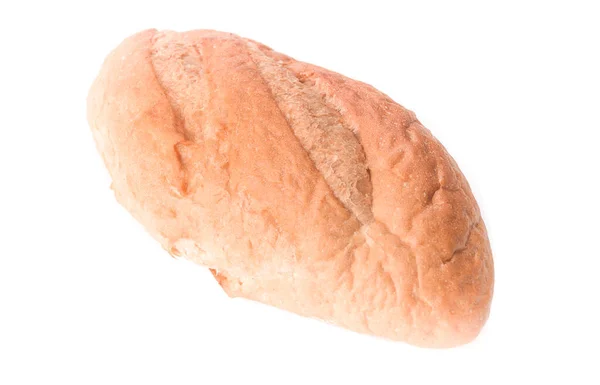 Смажений Хліб Ізольований Білому Тлі — стокове фото
