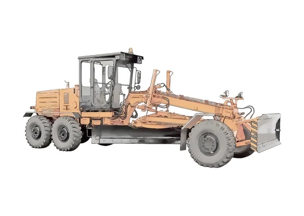 Picture of the grader — Stock Photo, Image