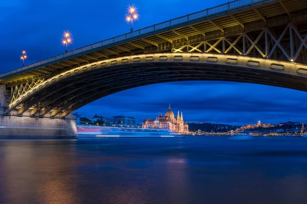 Ponte Margaret em Budapeste, Hungria — Fotografia de Stock