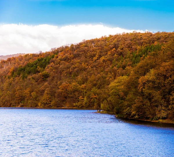 Bergssluttning på hösten — Stockfoto