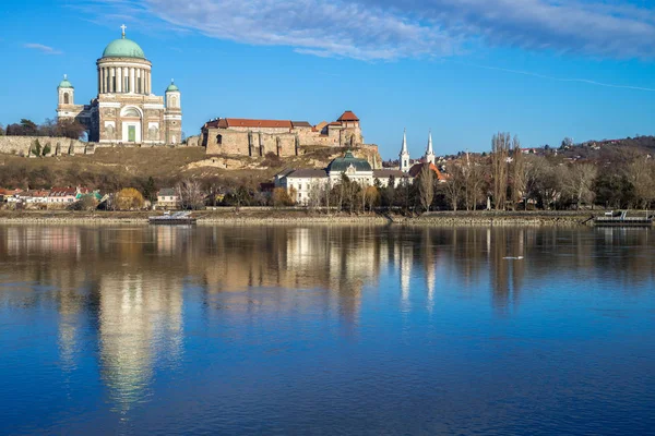 Basilica of Esztergom city in Hungary — Stock Photo, Image