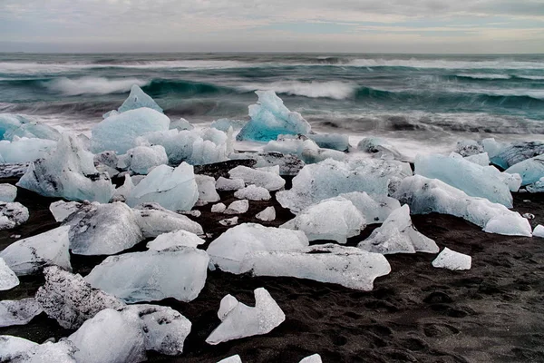 Spiaggia di Diamon in Islanda — Foto Stock