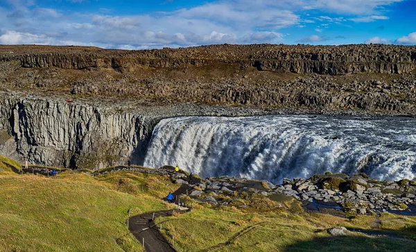 Cascada Dettifoss en Islandia — Foto de Stock