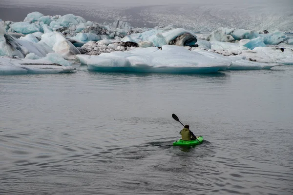 Jokulsarlon laggon in Island — Stockfoto