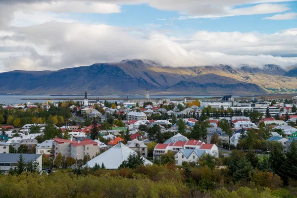Blick auf Reykjavik in Island — Stockfoto