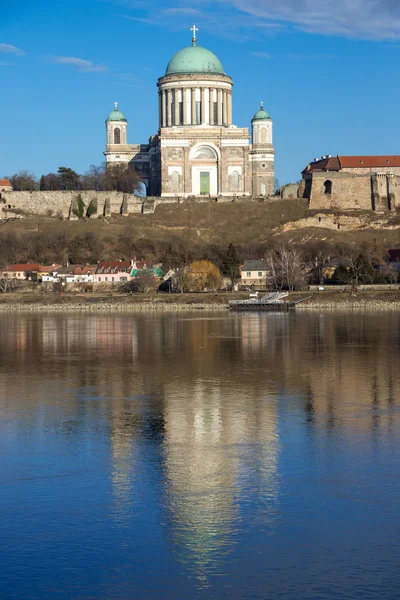 Basilica of Esztergom city in Hungary — Stock Photo, Image