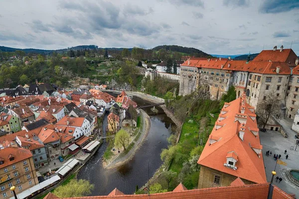 Miasto Cesky Krumlov w Czechach — Zdjęcie stockowe