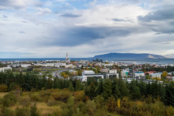 아이슬란드에서 레이캬비크의 보기 — 스톡 사진