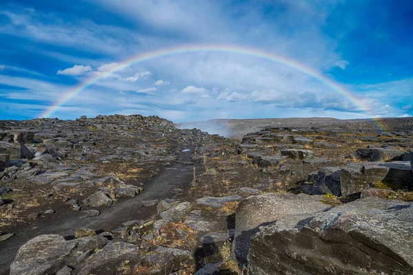 冰岛彩虹 — 图库照片