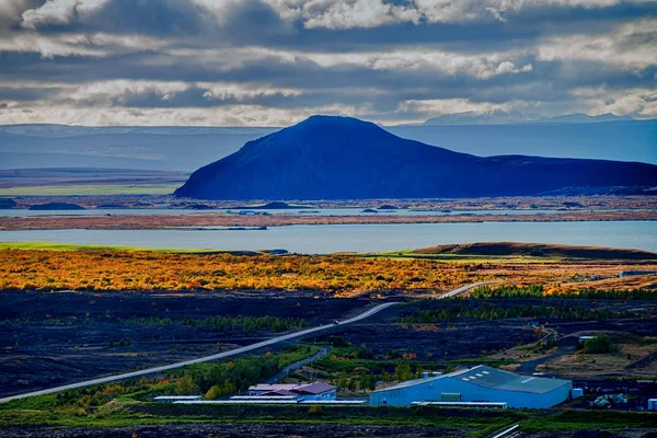 Lake myvatn, İzlanda — Stok fotoğraf