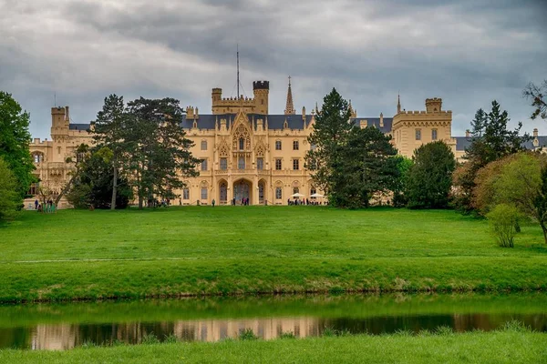 Lednice castle in Czech Republic — Stock Photo, Image