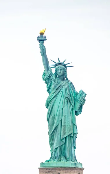 A Szabadság-szobor a belvárosi New York City — Stock Fotó