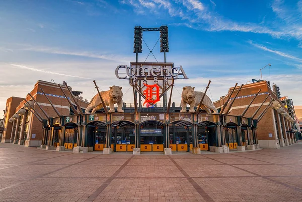 Comerica Park, Detroit, Michigan, USA - 5 Jul 2010  Comerica Par — Stock Photo, Image