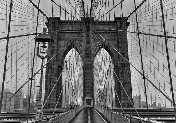 Ponte di Brooklyn di New York, USA — Foto Stock