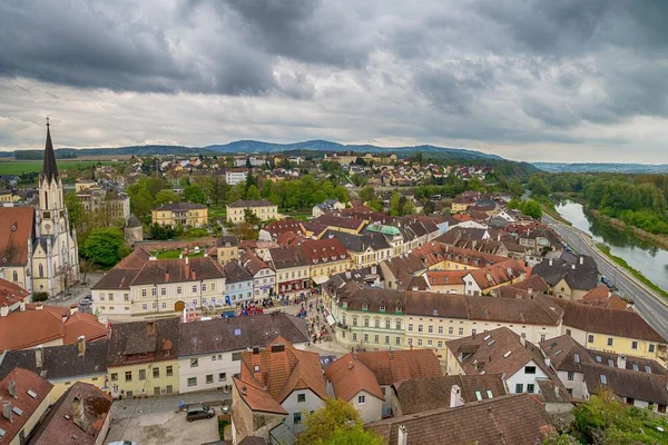 Város Melk, Ausztria — Stock Fotó