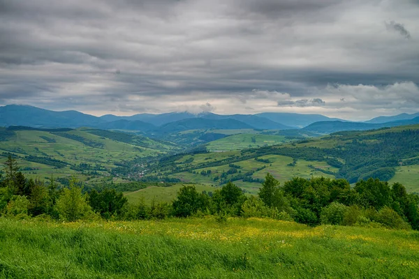 View of mountains in Transylvania, Romania — Stock Photo, Image