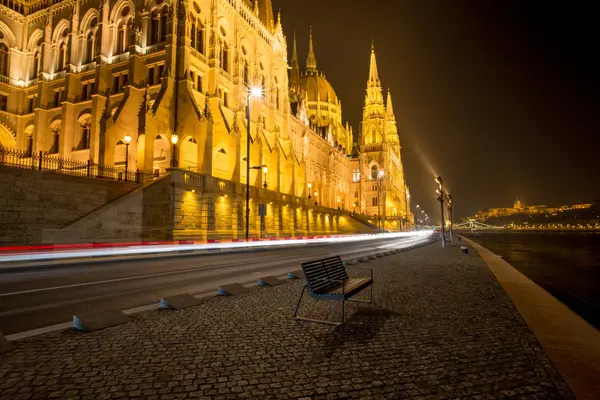 Parlament v Maďarsku v Budapešti — Stock fotografie