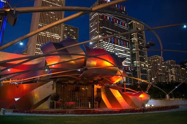 Jay Pritzker müzik Pavilion, Chicago — Stok fotoğraf