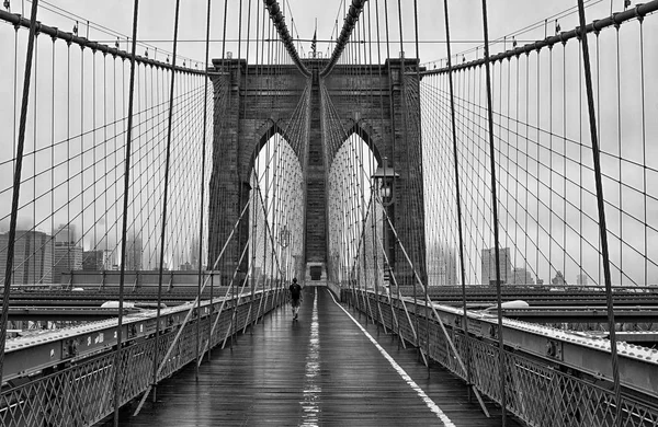 Ponte di Brooklyn di New York — Foto Stock