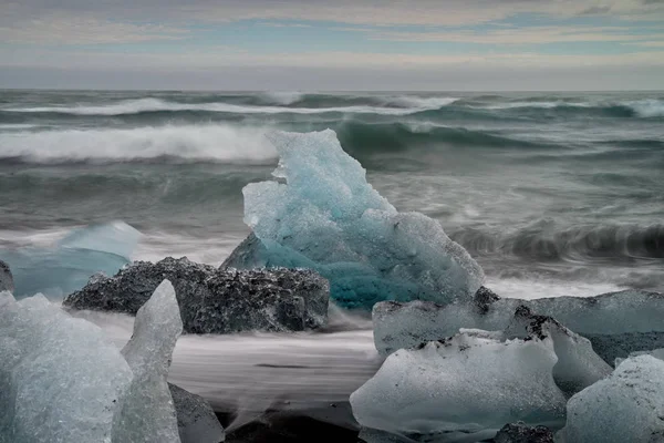 Spiaggia di diamanti in Islanda — Foto Stock