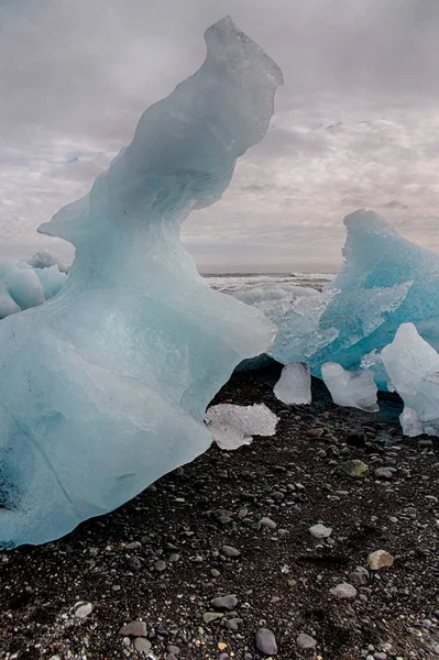 Playa de diamantes en Islandia — Foto de Stock